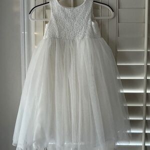 David’s bridal flower girl dress